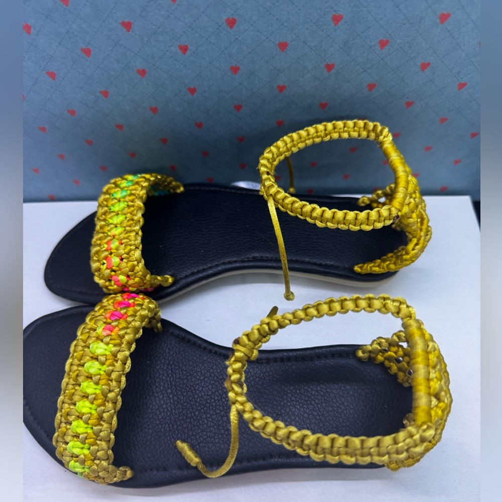 Handcrafted Macrame girl’s sandal